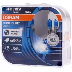 Żarówki H1 OSRAM Cool Blue Boost Hyper Blue 5500K