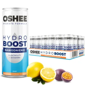 24x OSHEE HydroBoost Sparkling Marakuja, 250 ml