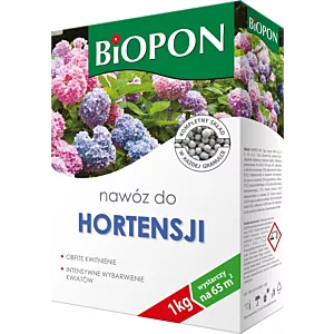 Nawóz mineralny do pielęgnacji hortensji 1kg Biopon