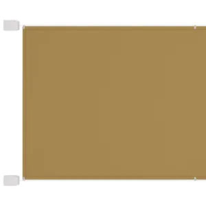Markiza pionowa, beżowa, 180x600 cm, tkanina Oxford