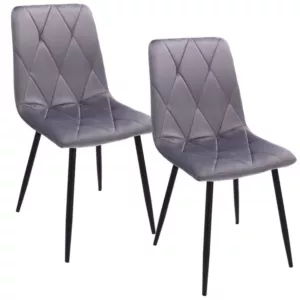2 x Krzesło PIADO szare (zestaw nogi + śruby)