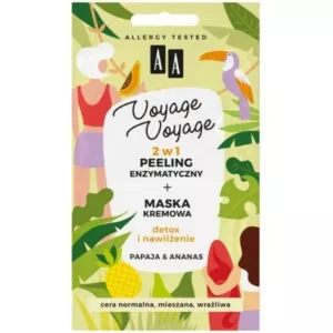 AA Voyage Voyage 2w1 peeling+maska kremowa papaja ananas