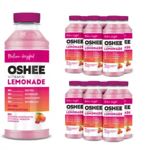 12x OSHEE Vitamin Lemonade malina - grejpfrut 555 ml