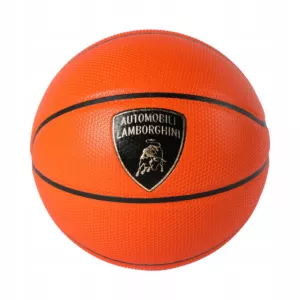 Piłka do koszykówki Basketballs Lamborghini 7 - Wysokiej jakości skóra PU - Pomarańczowa