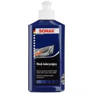 Niebieski wosk koloryzujący SONAX 250ml