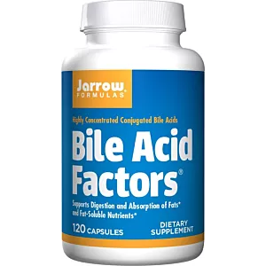 JARROW FORMULAS Bile Acid Factors - Kwasy Żółciowe (120 kaps.)