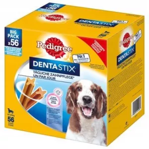 PEDIGREE Dentastix Średnie Rasy 56-pack 1440 G Ochrona Zębów psa - GRYZAKI