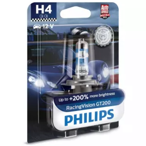 Żarówka H4 PHILIPS RacingVision GT200 12V 60/55W