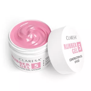 CLARESA Żel budujący do paznokci RUBBER GEL 5 - 45g