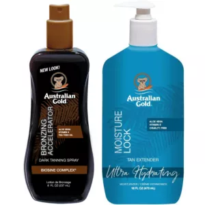 Australian Gold Dark Tanning Accelerator Spray + Moisture Lock 473ml