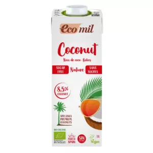 Napój kokosowy bez cukru bezglutenowy BIO 1l