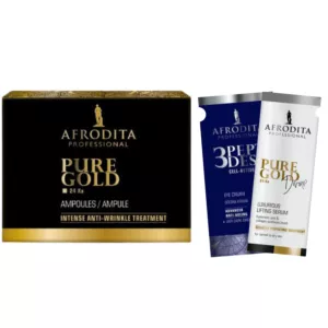 Afrodita Pure Gold 24 Ka Ampułki + 2 Próbki