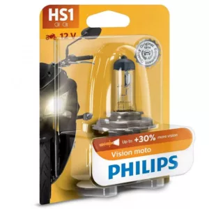 Żarówka HS1 PHILIPS Vision Moto +30% 12V 35/35W