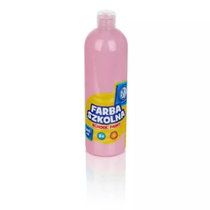 Farba szkolna Astra 500 ml - różowa jasna