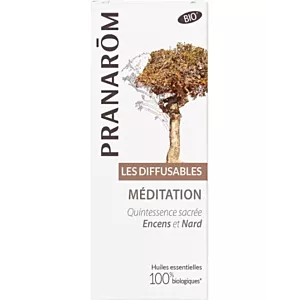 Mieszanka olejków eterycznych MEDITATION do dyfuzora 30ml PRANARÔM BIO