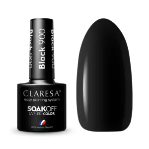 CLARESA Lakier Hybrydowy BLACK 900 - 5ml