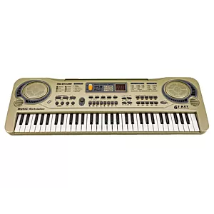 Keyboard MQ-811 Organki, 61 Klawiszy, Zasilacz, Mikrofon, USB