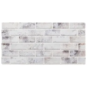 Panele ścienne 3D, 10 szt., jasnoszare, 100x50 cm, EPS