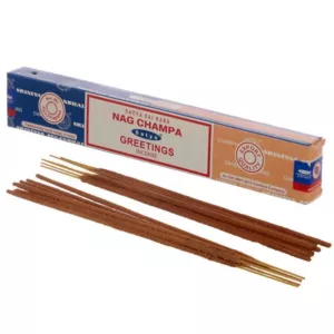 Kadzidełka Satya Nag Champa & Greetings, Pozdrowienia