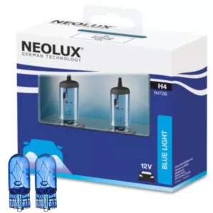 Żarówki H4 NEOLUX Xenon Efekt 4000K + W5W