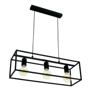 Nowoczesna Lampa Wisząca Loft Cobix Horus 3 źródła światła metal ZWIS Żyrandol MINIMALIZM MODNA