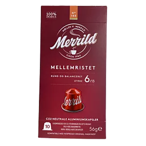 Kapsułki do Nespresso Merrild 103 Mellemristet 56g