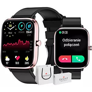 Smartwatch Giewont Dynamic SmartCall GW230-3 - Rose Gold/Black Effect