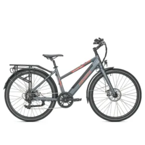 Rower Elektryczny Jobobike Viva 14Ah / Ciemny Szary / Rama z niskim przekrokiem