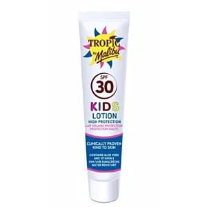 Balsam do opalania dla dzieci wodoodporny SPF 30 Tropic by Malibu Kids 40ml