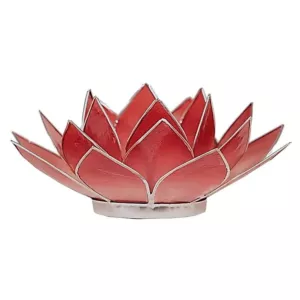 Świecznik tealight podgrzewacz kwiat lotosu czakra podstawy 13,5cm