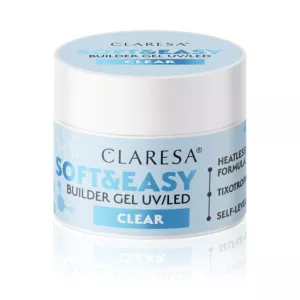 Claresa Żel Budujący Soft&Easy Builder Gel Clear 45g