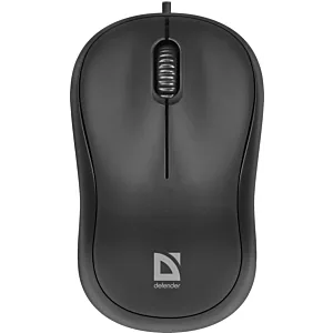 MYSZ DEFENDER PATCH MS-759 CZARNA OPTICAL 1000dpi 3P