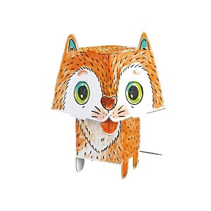 "Kot" Kolorowanka-Składanka 3D Dla Dzieci