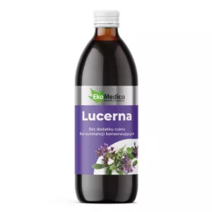 Sok z liści lucerny 99,8% bez cukru 500ml