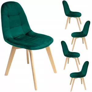 4 x Krzesło COLIN zielone
