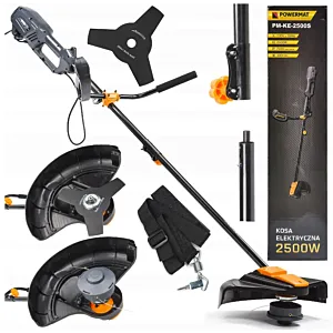 Kosa podkaszarka elektryczna 2500W głowica tarcza POWERMAT PM-KE-2500S