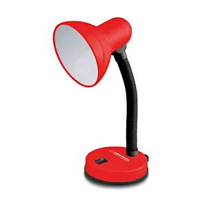 Lampka Biurkowa Esperanza Vega E27 Czerwona