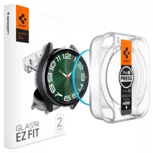 Spigen GLAS.TR EZ FIT 2-Pack - Szkło hartowane do Samsung Galaxy Watch 6 Classic 47 mm (2 szt)