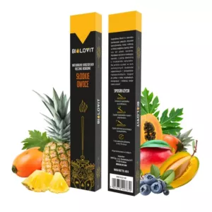 Naturalne kadzidełka zapachowe Słodkie Owoce - 40 g Bilovit