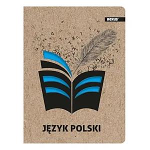 Zeszyt w linię JĘZYK POLSKI tematyczny | A5 | 58 kartek