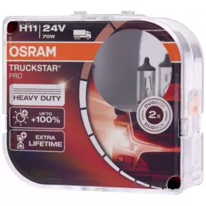 Super mocne żarówki H11 OSRAM Truckstar Pro +120%