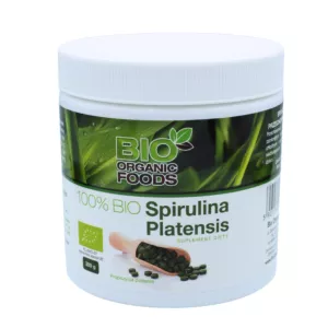 BIO spirulina platensis tabletki BIO Organic Foods 300 g