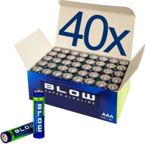 Bateria  BLOW SUPER ALKALINE AAA LR3 40 Sztuk