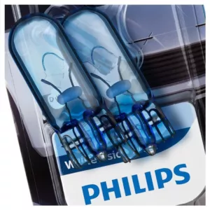 Żarówki W5W PHILIPS WhiteVision ultra T10 12V 5W