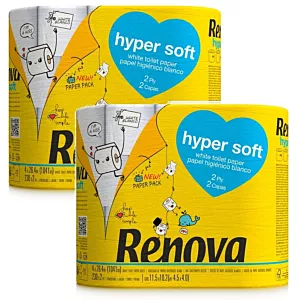 2x Papier toaletowy Renova Hyper Soft 9R