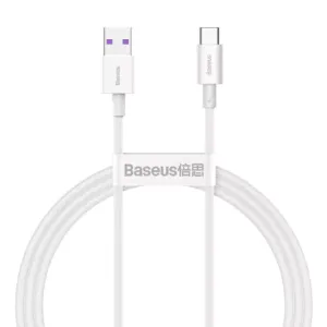 Kabel USB do USB-C Baseus Superior Series, 66W, 1m (biały)