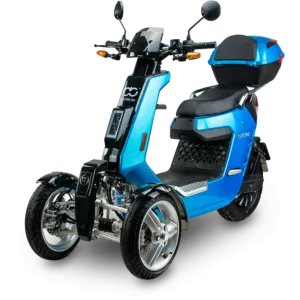 Motocykl elektryczny BILI BIKE S-WAY MAX TRÓJKOŁOWY (3000W, 40Ah, 70km/h) niebieski