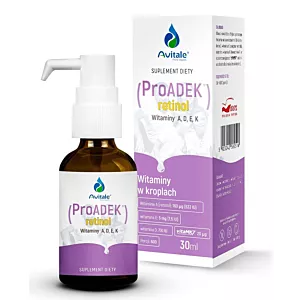 AVITALE WITAMINA PROADEK RETINOL KROPLE 30ML