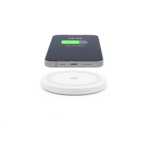 PURO Wireless Charging Station QI - Bezprzewodowa ładowarka indukcyjna Qi (biały)