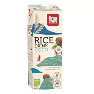 Napój ryżowo - kokosowy bez dodatku cukrów bezglutenowy BIO 1l